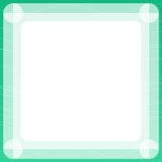 Emerald Waves Frame