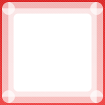 Crimson Lines Frame